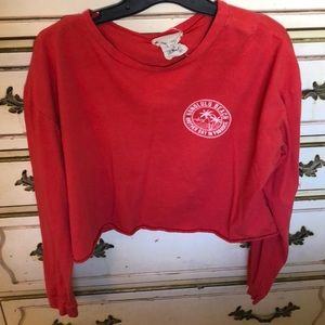 French pastry Honolulu beach crop top